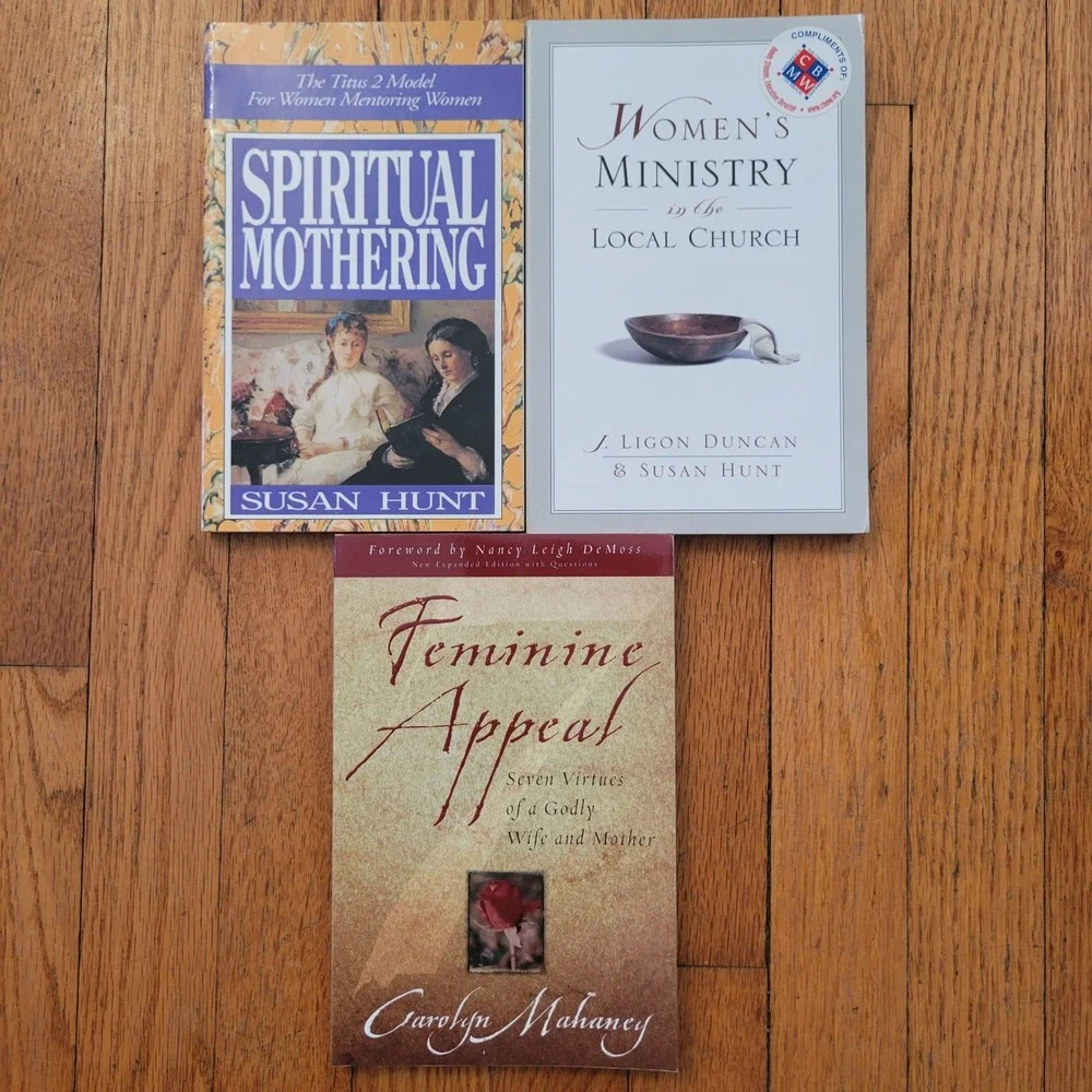 Christian Women Ministry Spiritual Mothering Feminine Appeal Book Lot Gift‎